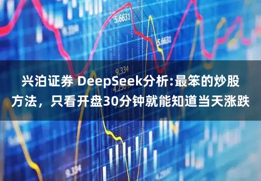 兴泊证券 DeepSeek分析:最笨的炒股方法，只看开盘30分钟就能知道当天涨跌